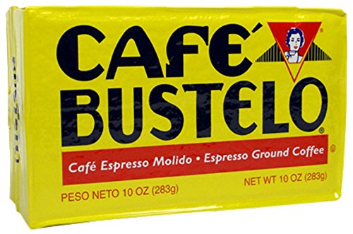 Bustelo Cuban Style Ground Coffee & 3-Cup Espresso Maker Combo - Perfect for Home Brewing Authentic Cuban Coffee