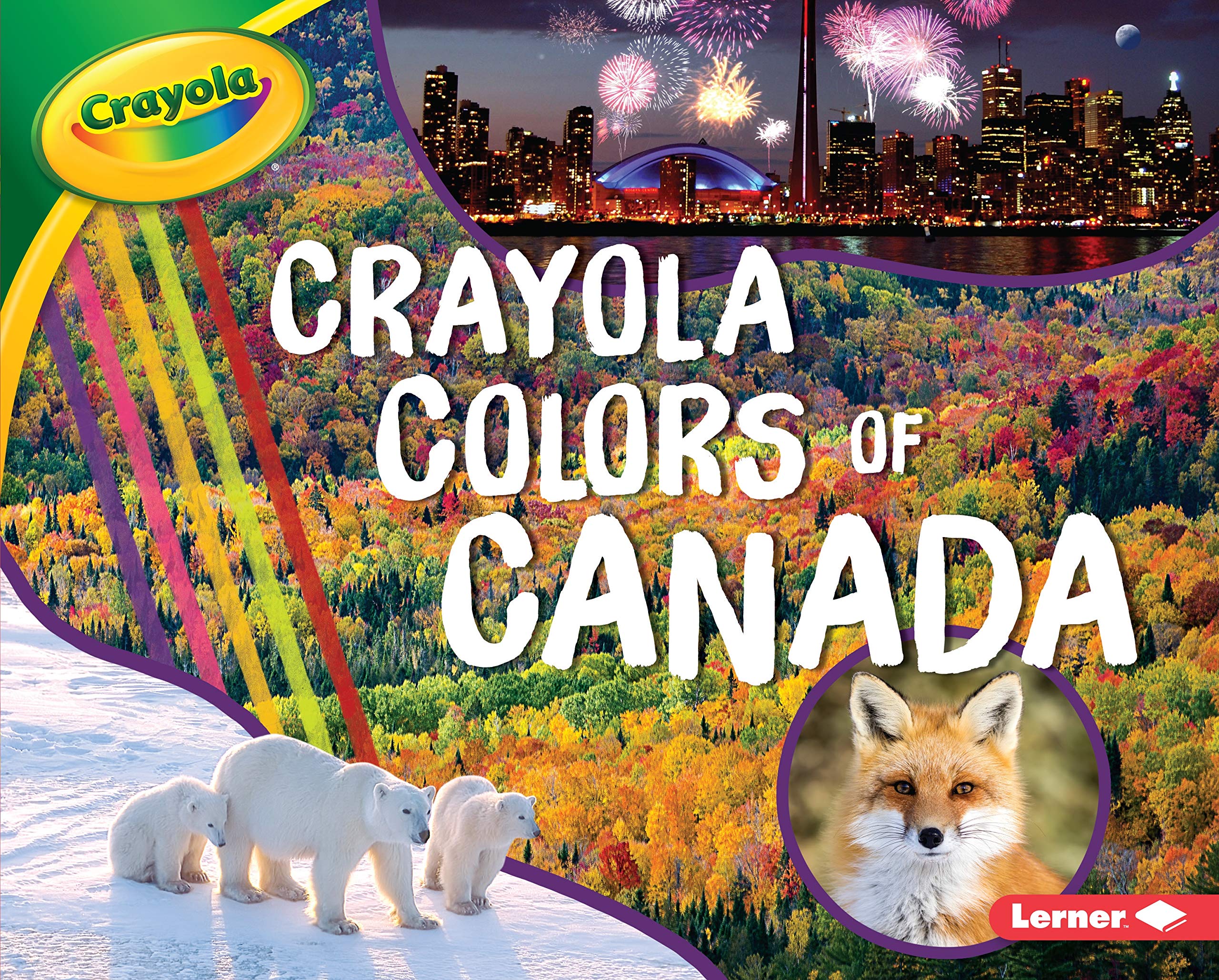 Crayola Colors of Canada Crayons - 24 Vibrant Country-Themed Colors for Kids' Art & School Projects | Perfect for Coloring, Drawing & Creative Play