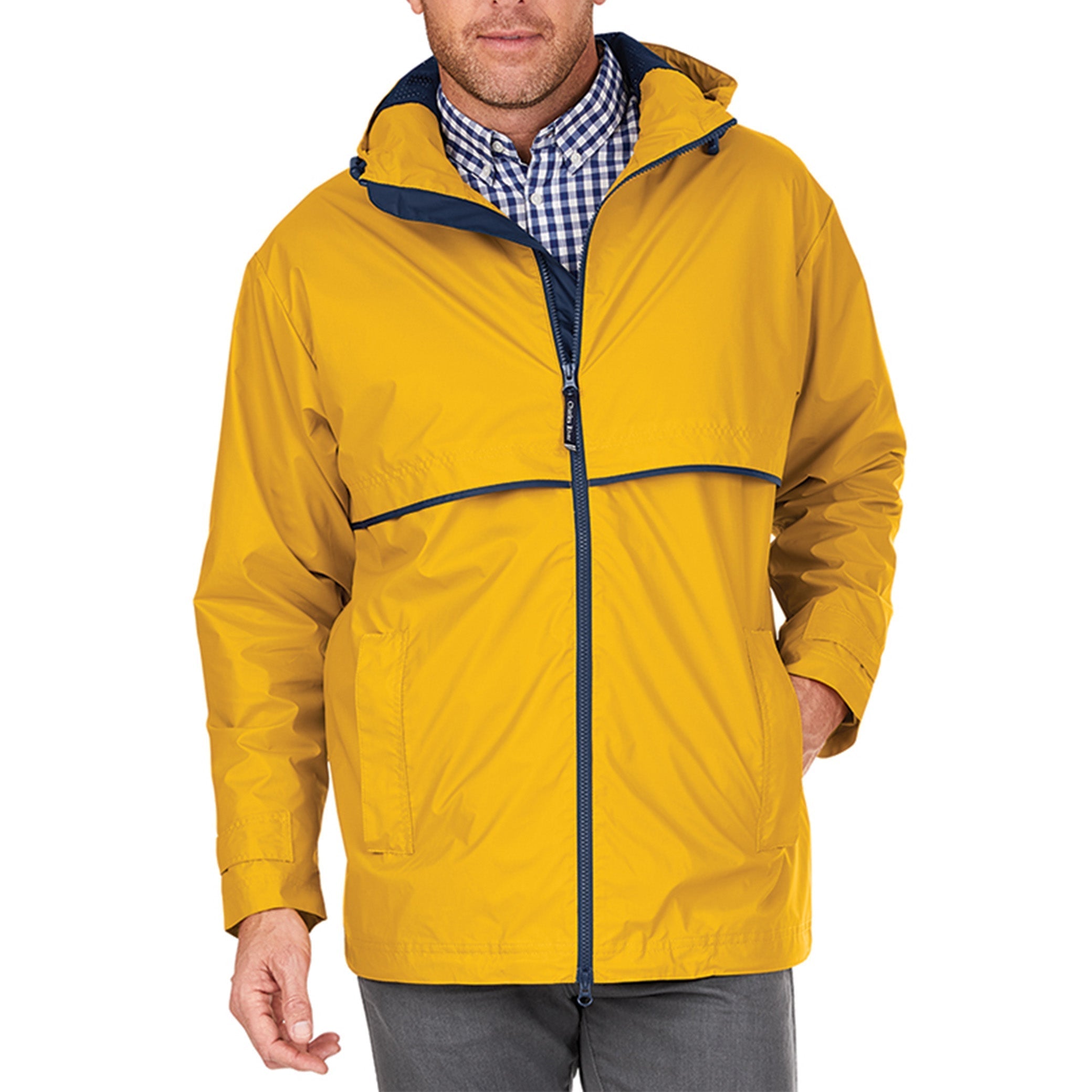 Charles River New Englander Waterproof Rain Jacket for Men & Women | Lightweight Windbreaker for Hiking, Camping & Outdoor Activities