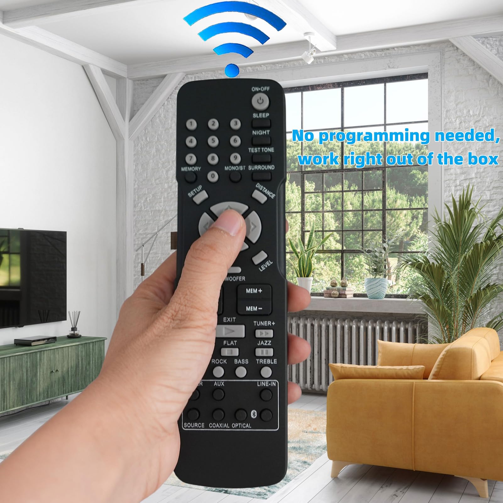 Original RCA RT2781BE RT2781 RT2781HB Surround Sound System Replacement Remote Control - Universal Compatible for Home Theater, Audio System - Perfect for Movie Nights & Entertainment Setup