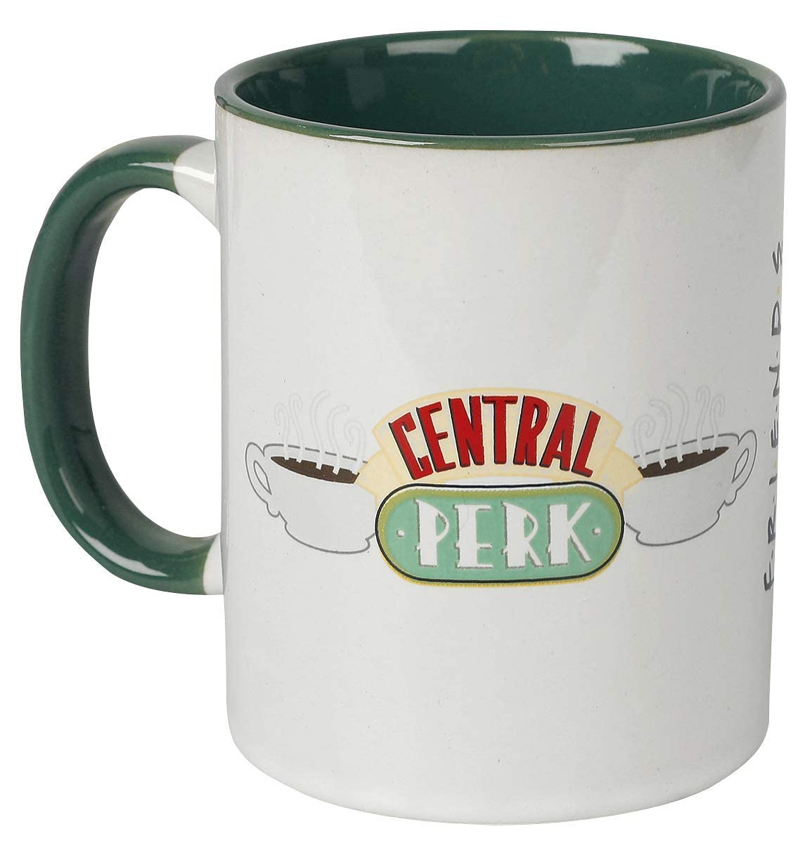 Friends TV Show Gift Set - Official Central Perk Mug, Coaster & Keychain in Premium Gift Box | Perfect for Birthday, Christmas Gifts & Fan Collectibles