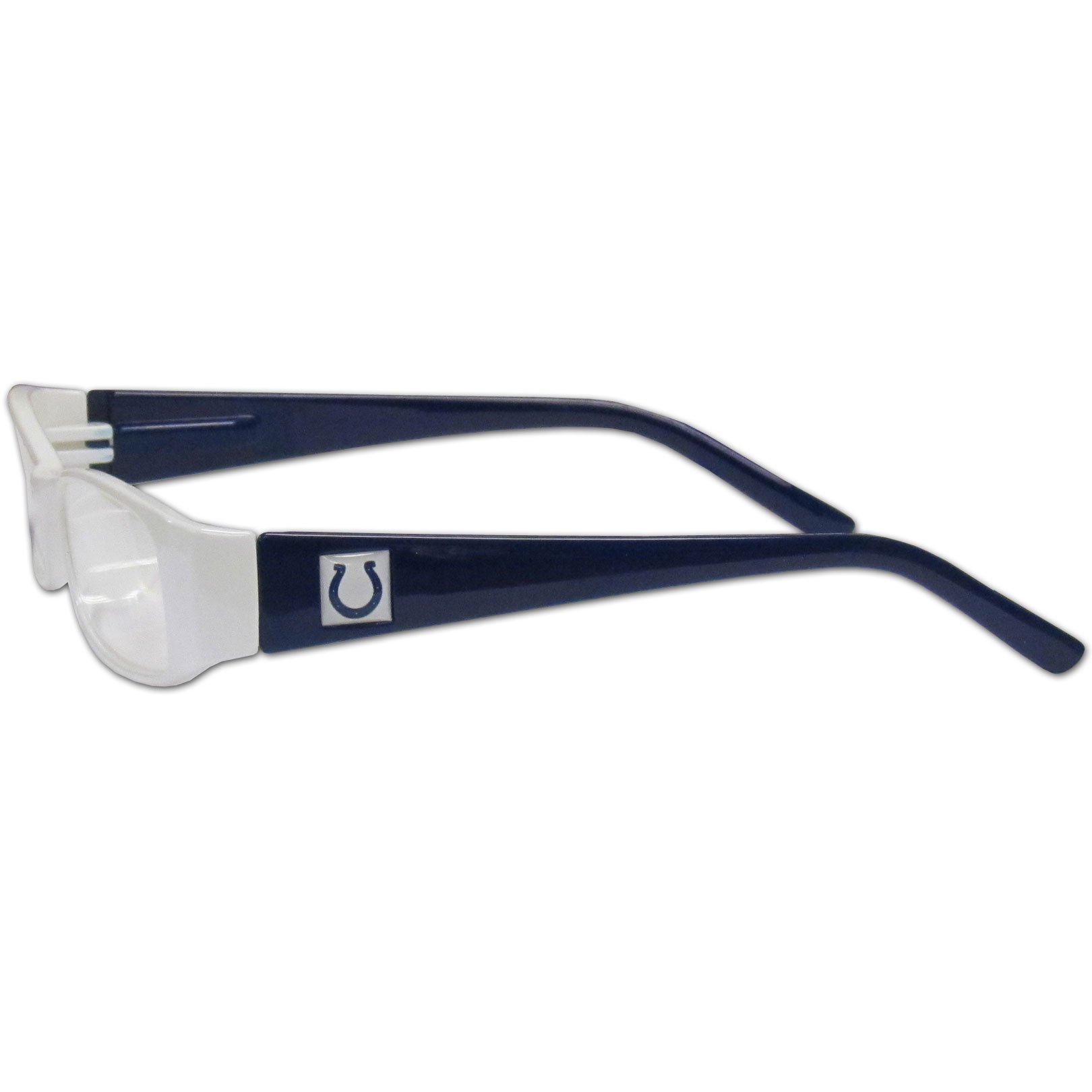 NFL Team Color Reading Glasses +1.25 Diopters - Stylish Blue Light Blocking Readers for Football Fans | Perfect for Game Day, Reading & Screen Use