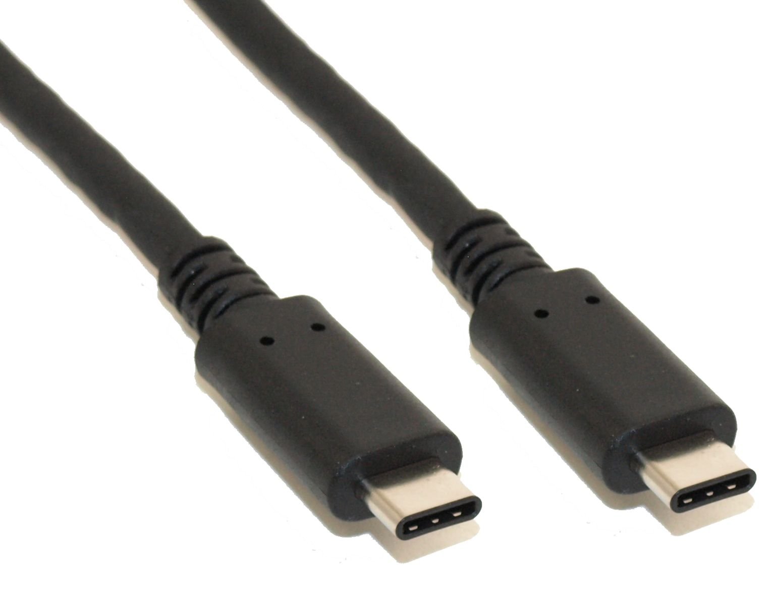 MyCableMart 3ft USB 3.2 Gen 2 Type-C to Type-C Cable - 10Gbps High Speed Data Transfer & Charging - Ferrite Core for Noise Reduction - Durable Black Cord for Laptops, Phones & Tablets - Perfect for Gaming, Work & Travel