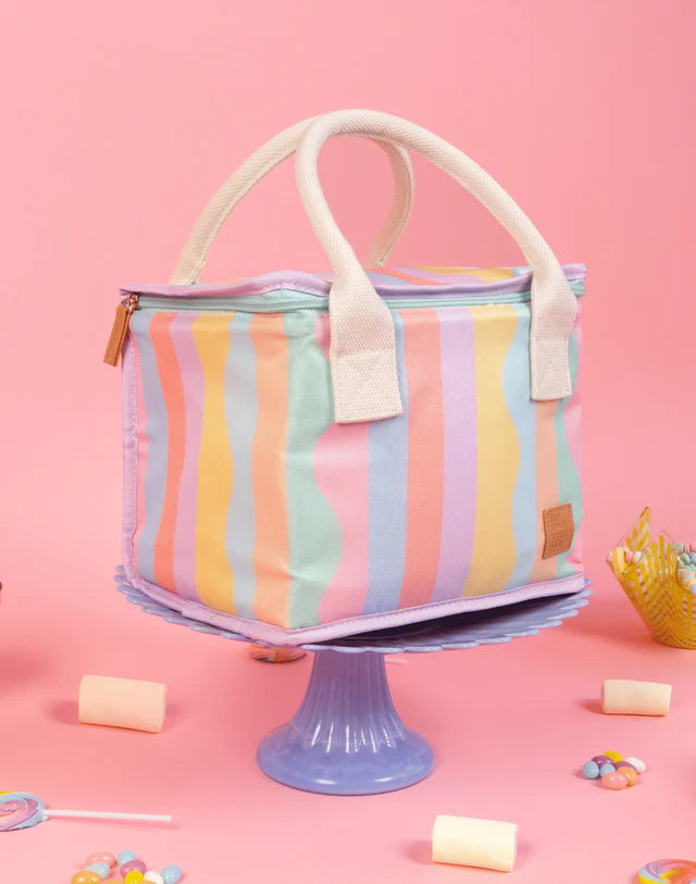 The Somewhere Co Insulated Lunch Bag for Work, School & Picnics - Stylish Sunset Soiree Design for Women & Men | Perfect for Office, Outdoor Activities & Daily Commute