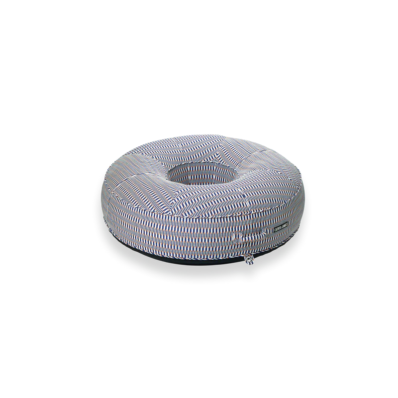 Oliver James Lilo Inflatable Pool Ring Float - Fun Floating Lounge for Adults & Kids - Perfect for Swimming Pools, Lakes, and Beach Vacations