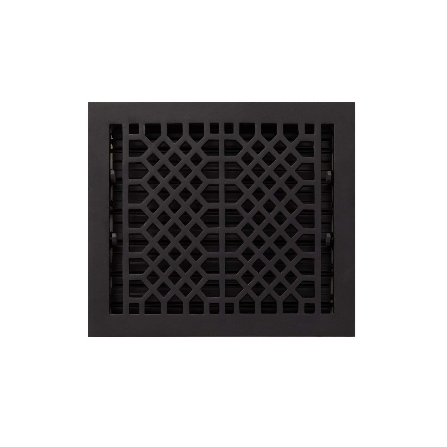 Signature Hardware 929151-12-14 Cast Iron Floor Register - 12