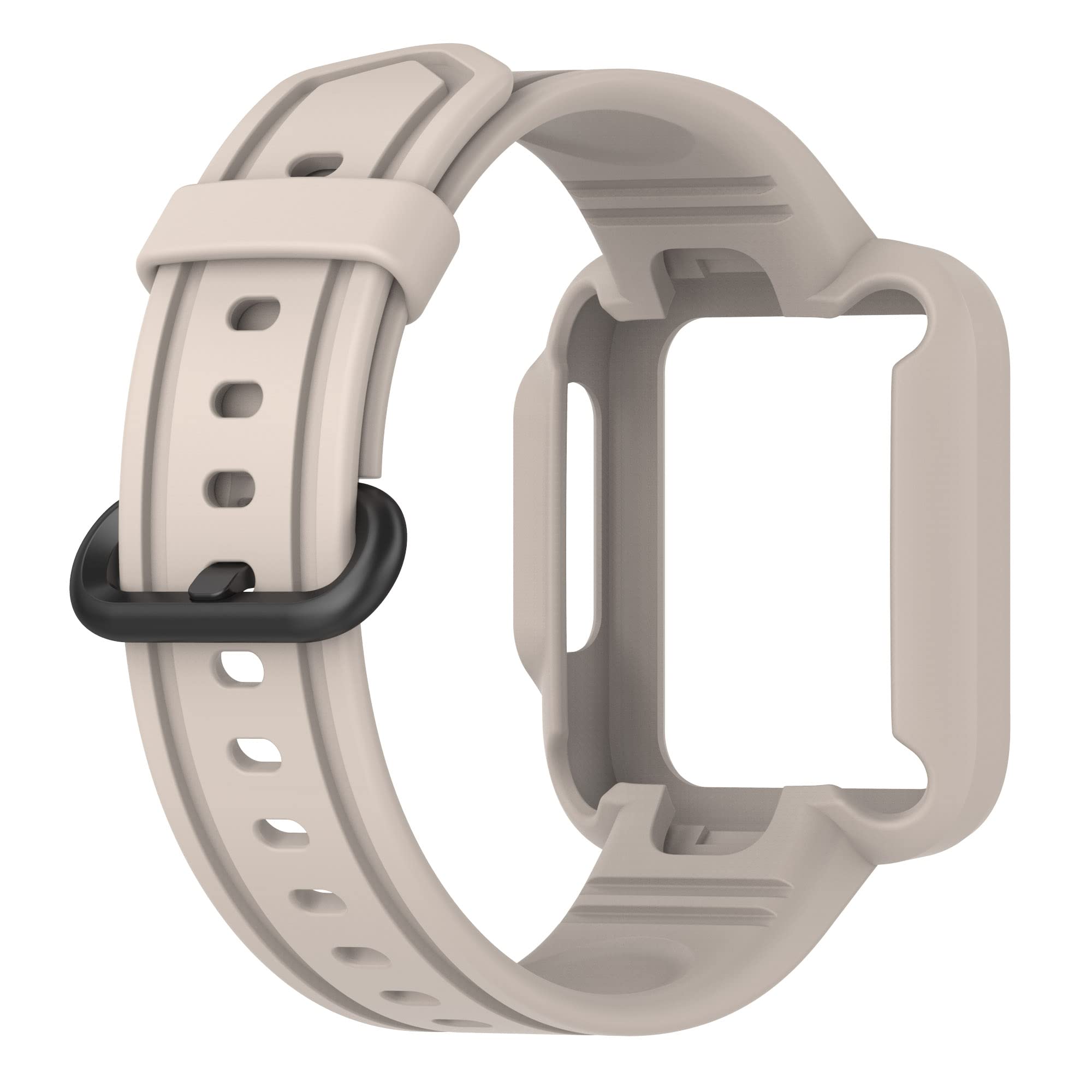 Silicone Watch Bands for Xiaomi Mi Watch Lite 1/2 & Redmi Watch 2 - Sports Replacement for Fitness Tracking
