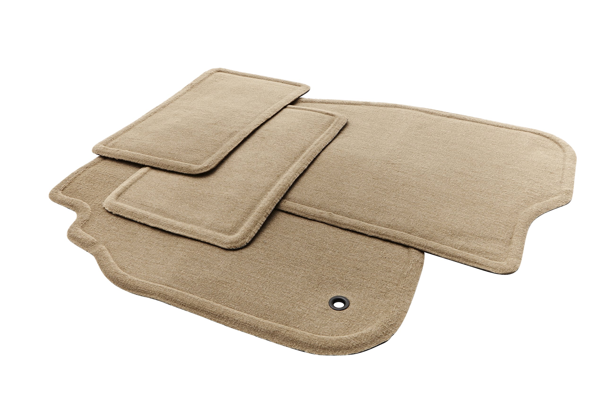 Premium Car Floor Mats Set - Front & Rear Custom Fit All-Weather Protection with 2 Retainer Holes | Sport Neutral Design for Cars, SUVs & Trucks | Perfect for Daily Commute, Road Trips & Family Travel