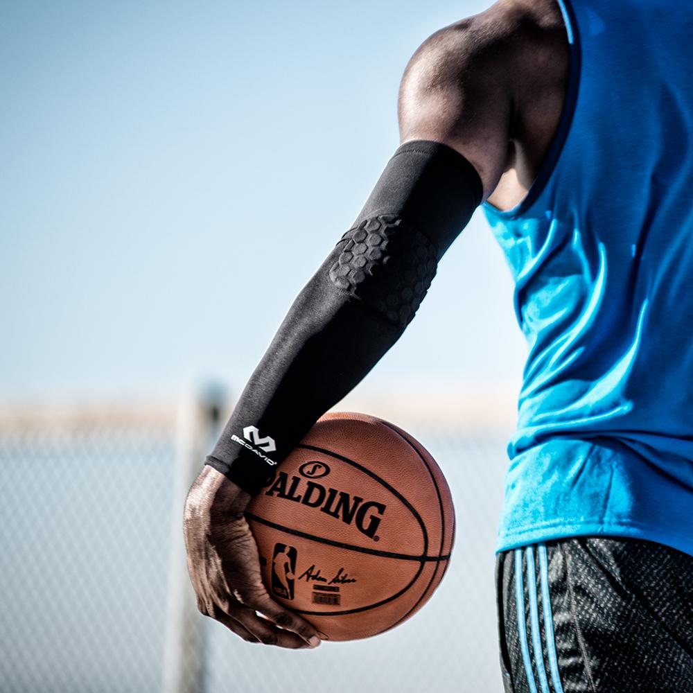 HEX® Compression Arm Sleeve for Sports & Fitness - Single Arm Support for Basketball, Running, Gym Workouts & Recovery