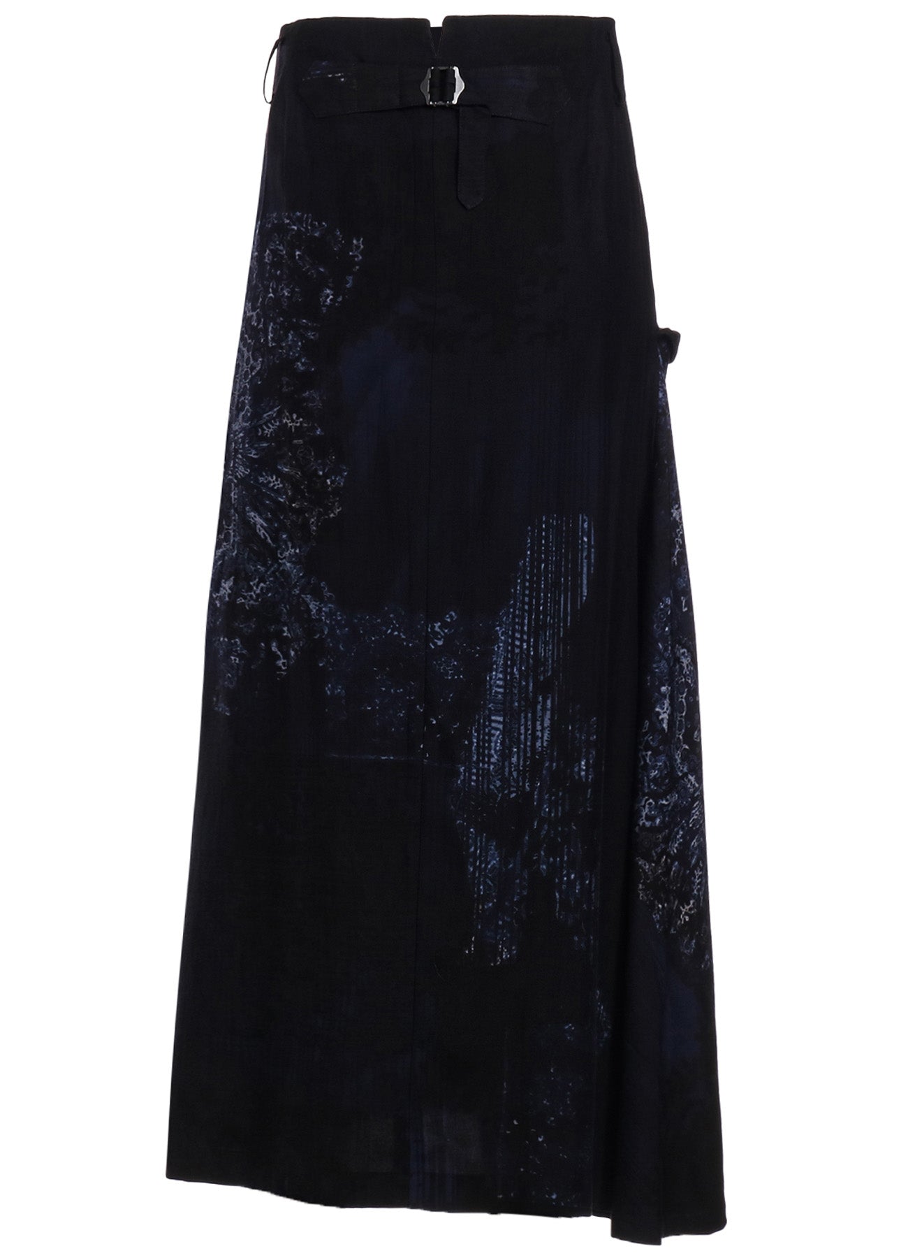 Elegant CU/Twill Lace Design PT Right Flare Skirt - Perfect for Casual Outings, Office Wear & Special Occasions