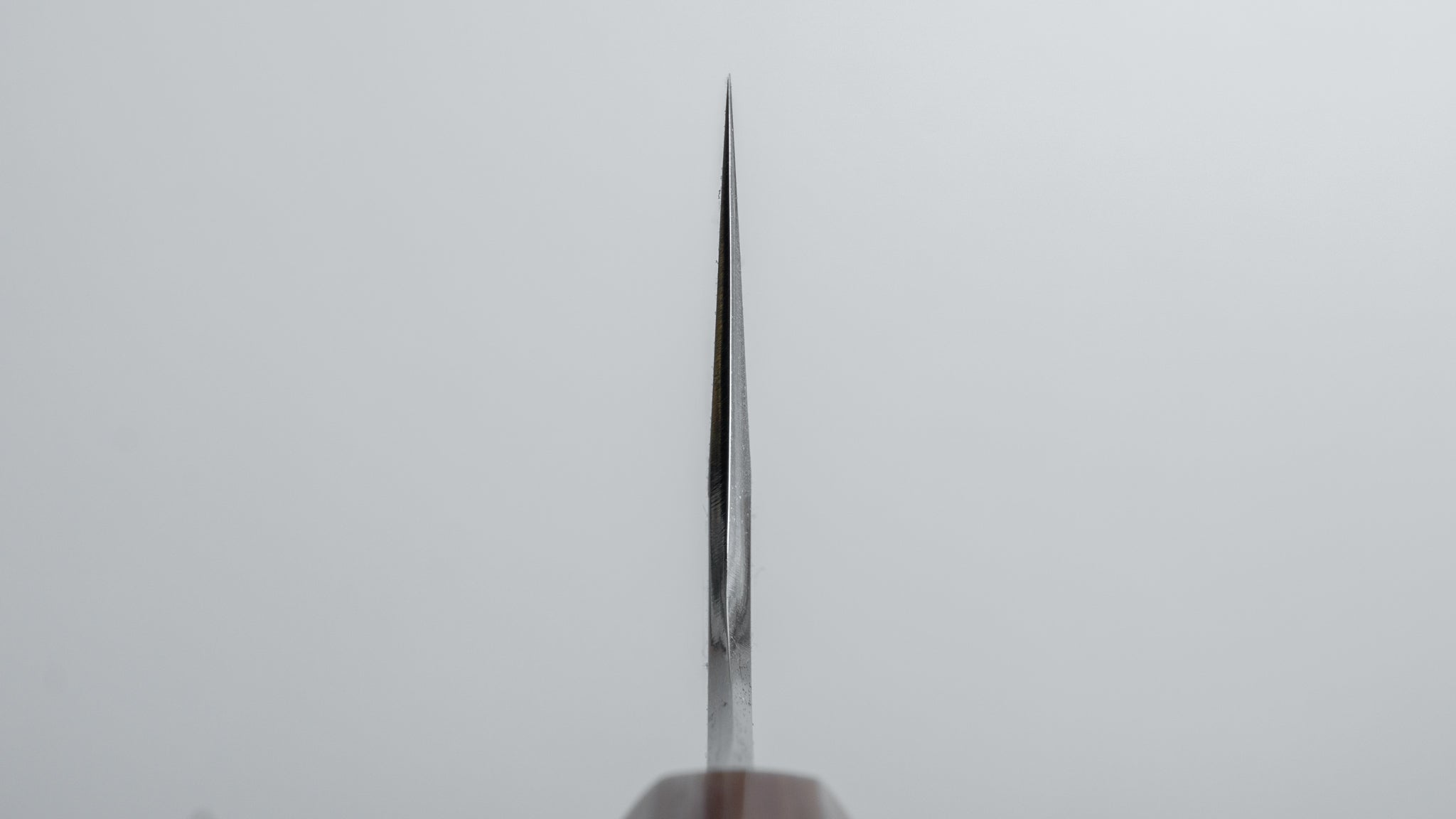 Hitohira Togashi White #1 Stainless Clad Kiritsuke Gyuto 240mm Chef Knife - Taihei Ebony Handle, Mirror Polished - Perfect for Sushi, Sashimi & Precision Japanese Cuisine