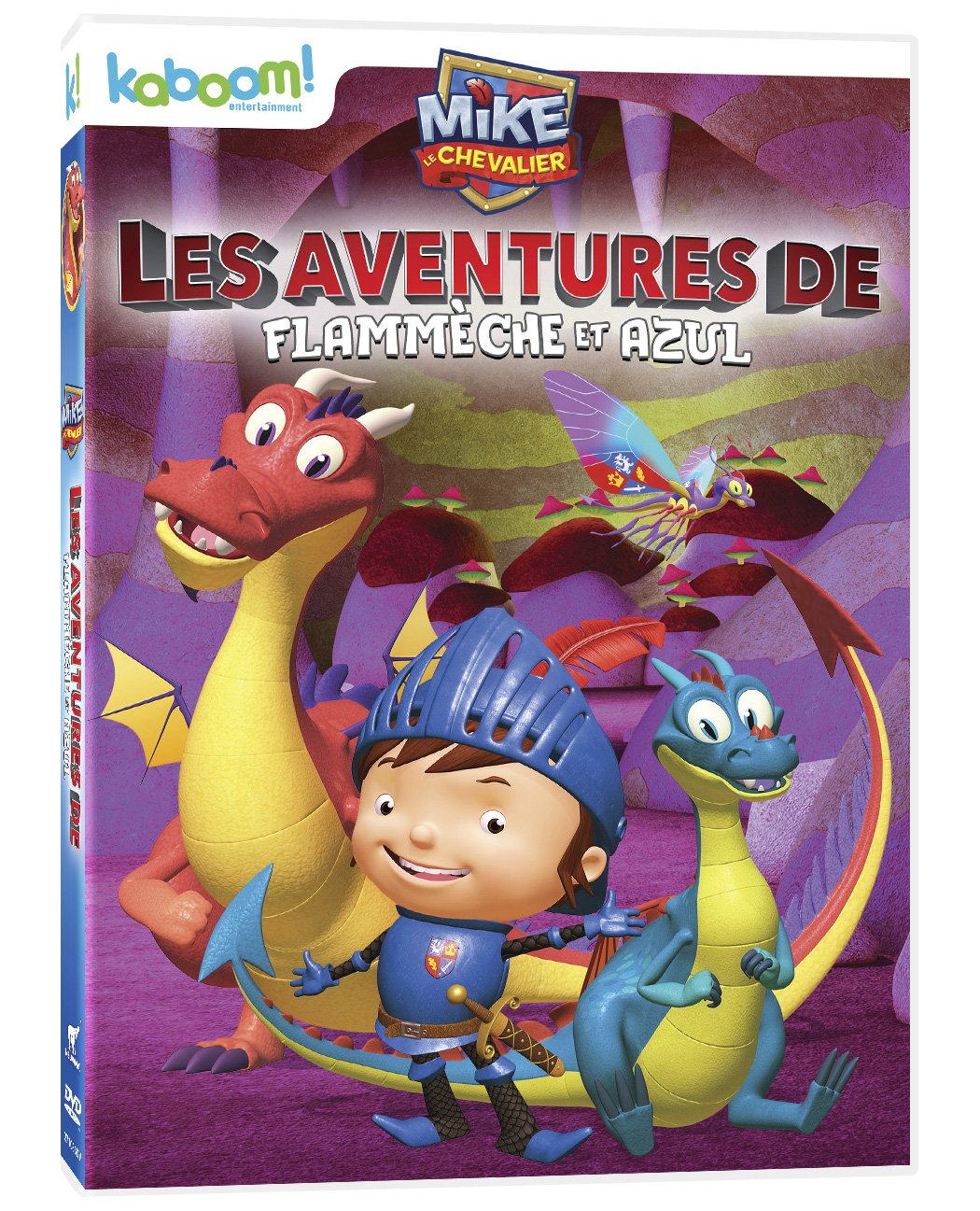 Mike The Knight Dragon Toys - Sparkie & Squirt Playset for Kids Adventure Play