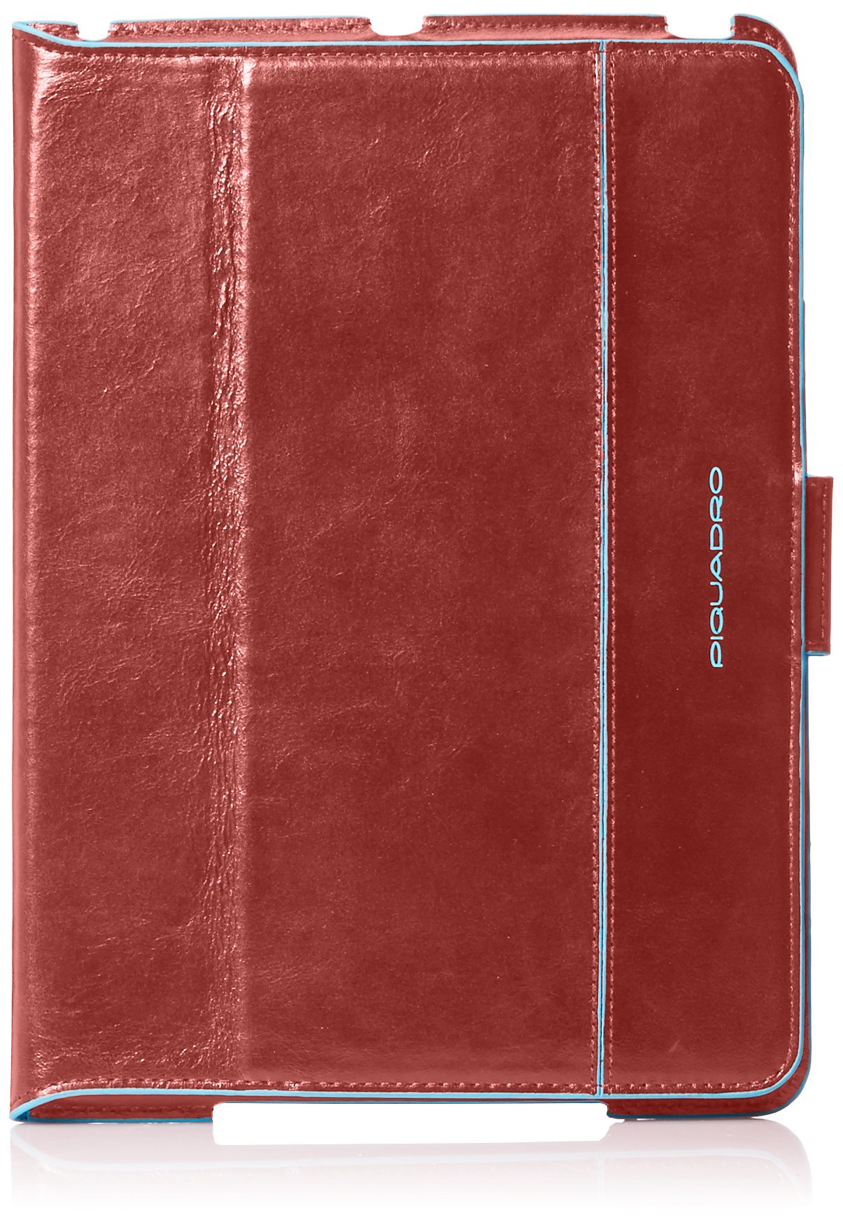 Premium Piquadro Leather iPad Air Stand Case with Auto Sleep/Wake Function - Red | Slim Protective Cover for iPad Air 5th/4th Gen | Perfect for Office, Travel & Home Use