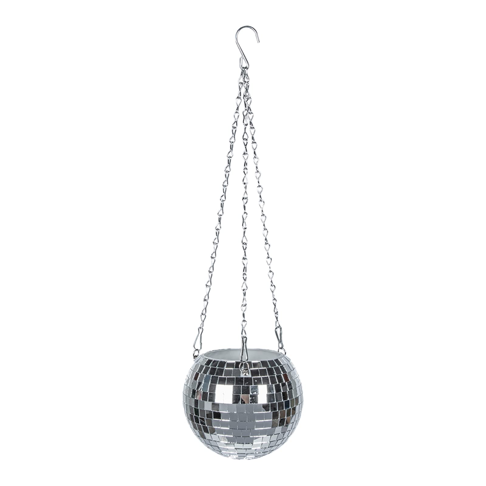 YARDWE Indoor Hanging Planters - Macrame Flower Pots with Drainage Holes for Home, Office, Restaurant Decor - Perfect for Herbs, Succulents, and Small Plants in Living Room, Balcony, or Patio