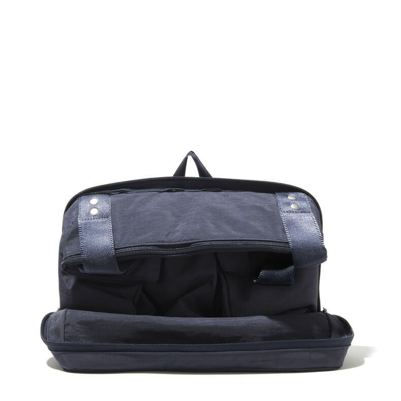 Baggallini Expandable Packable Carryall Tote Bag for Travel, Gym & Daily Use - Lightweight & Spacious Handbag
