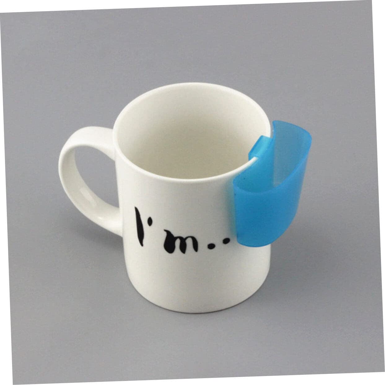 8-Piece Tea Bag Holder Set - Mug Hooks for Tea Bags & Biscuits - Durable Cup Accessories for Tea Lovers - Perfect for Kitchen, Office & Tea Party Use