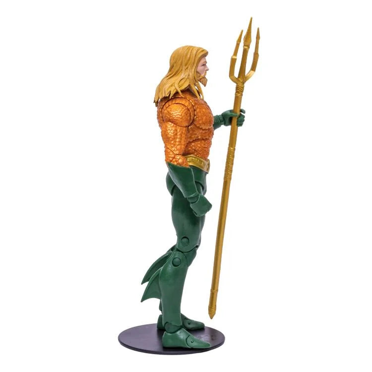 DC Multiverse Aquaman Action Figure - 7-Inch Collectible with Accessories - Perfect for Display, Gifts, and Comic Book Fans