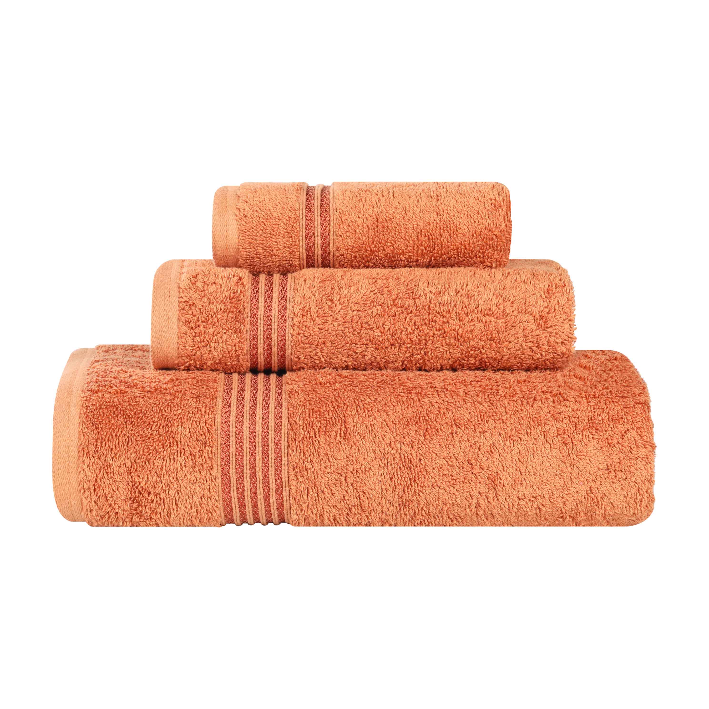 Premium Egyptian Cotton 3-Piece Towel Set - Ultra Soft, Highly Absorbent Bath Towels for Spa, Bathroom & Luxury Home Use