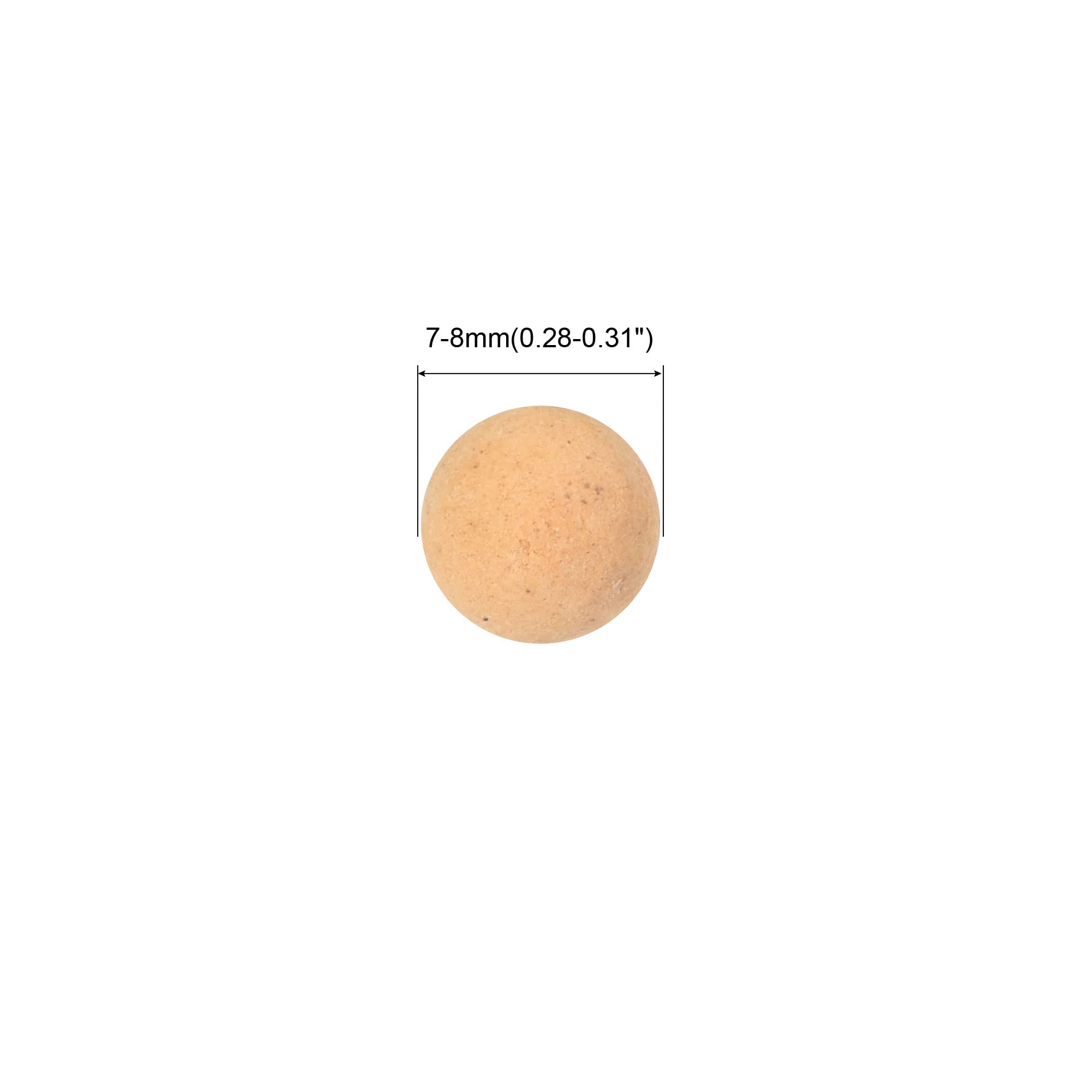 MECCANIXITY 7-8mm Clay Pebbles - 0.22 lbs Hydroponic Growing Media for Indoor Plants, Orchids, Bonsai Trees | Perfect for Hydroponics, Aquaponics, Vase Filler & Garden Decor
