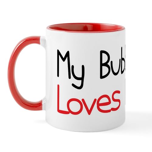 White/Red Inside - My Bubbie Loves Me Mug