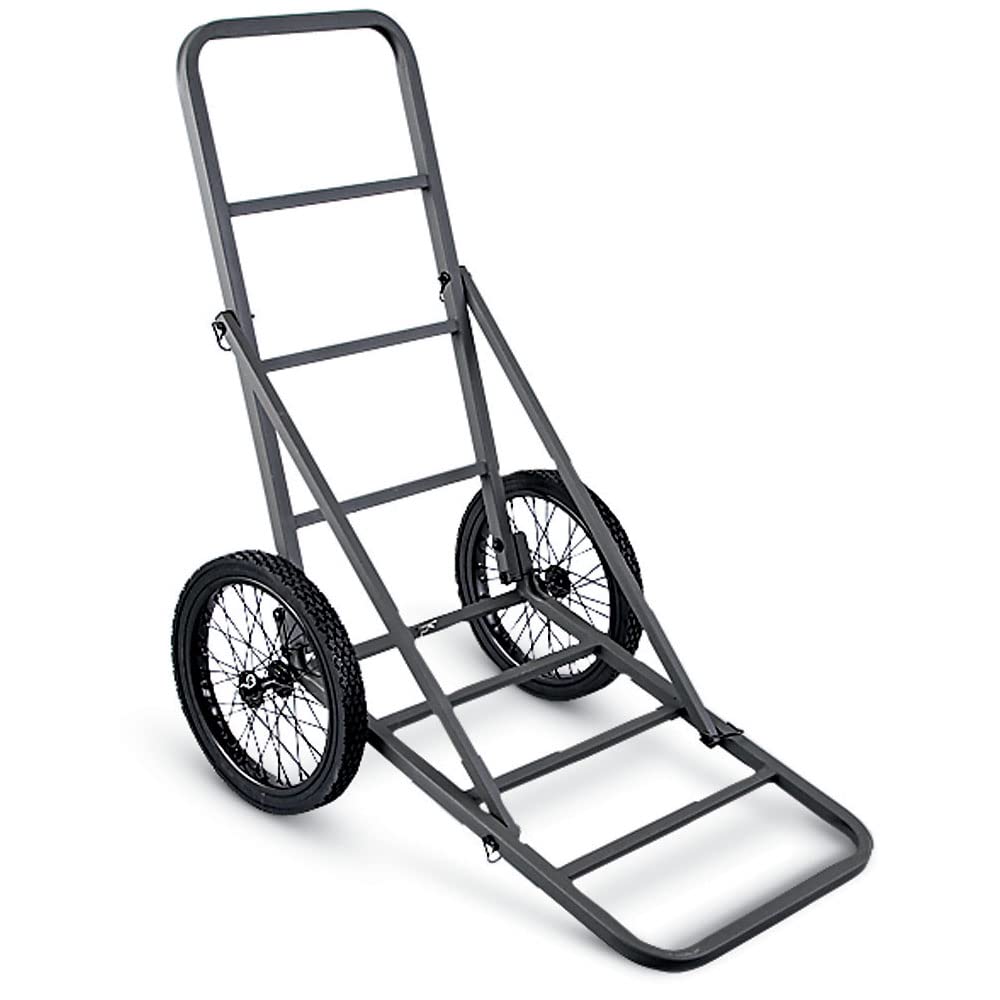 Guide Gear Aluminum Game Cart - Heavy Duty Deer Hauler & Tree Hauling Hunting Equipment with Wheels | Perfect for Off-Road Hunting, Camping Gear Transport & Field Dressing