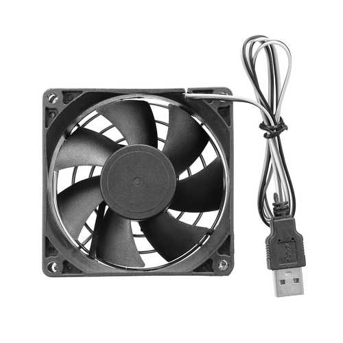 8cm USB Cooling Fan Heatsink - High Performance PC Cooling Fan for Computer, TV Box, Xbox & PlayStation - Perfect for Gaming & Electronics Cooling