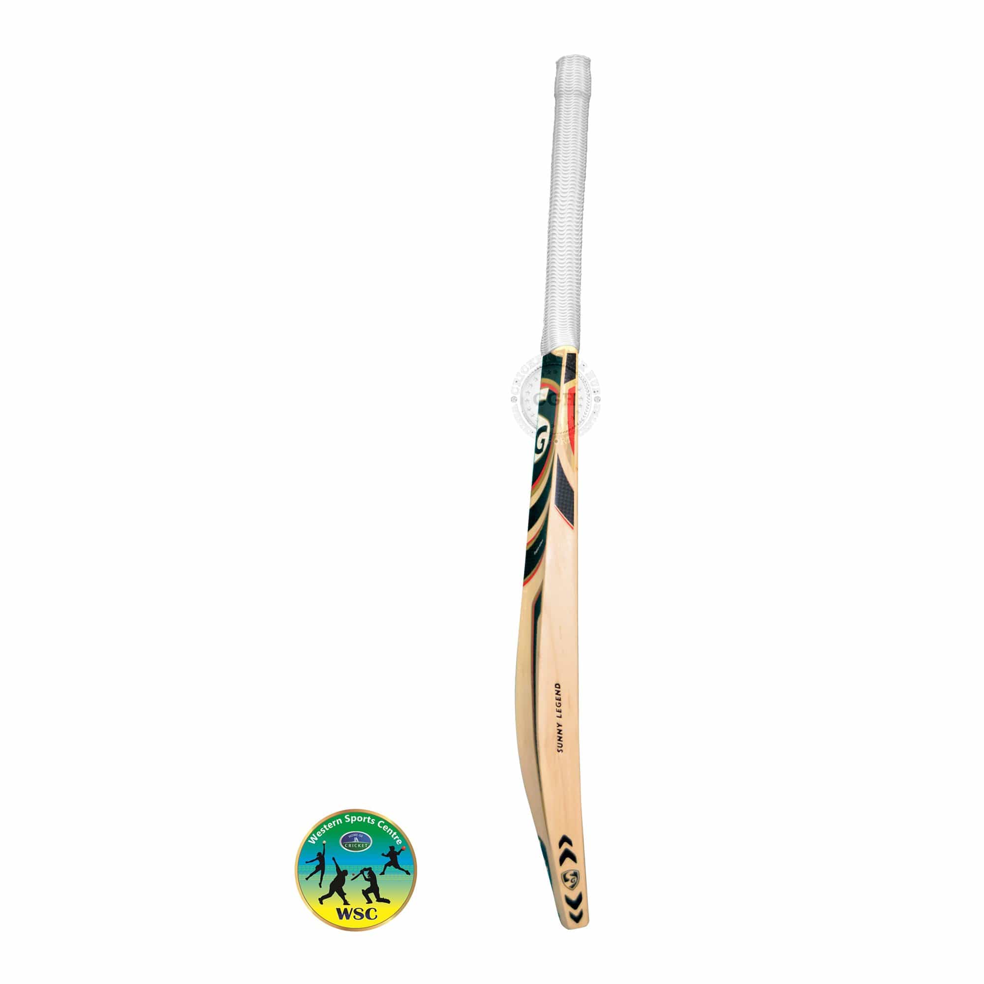 SG Sunny Legend SH Cricket Bat Senior (2019) - Premium English Willow Cricket Bat for Professional Players - Perfect for Matches, Training & Backyard Practice