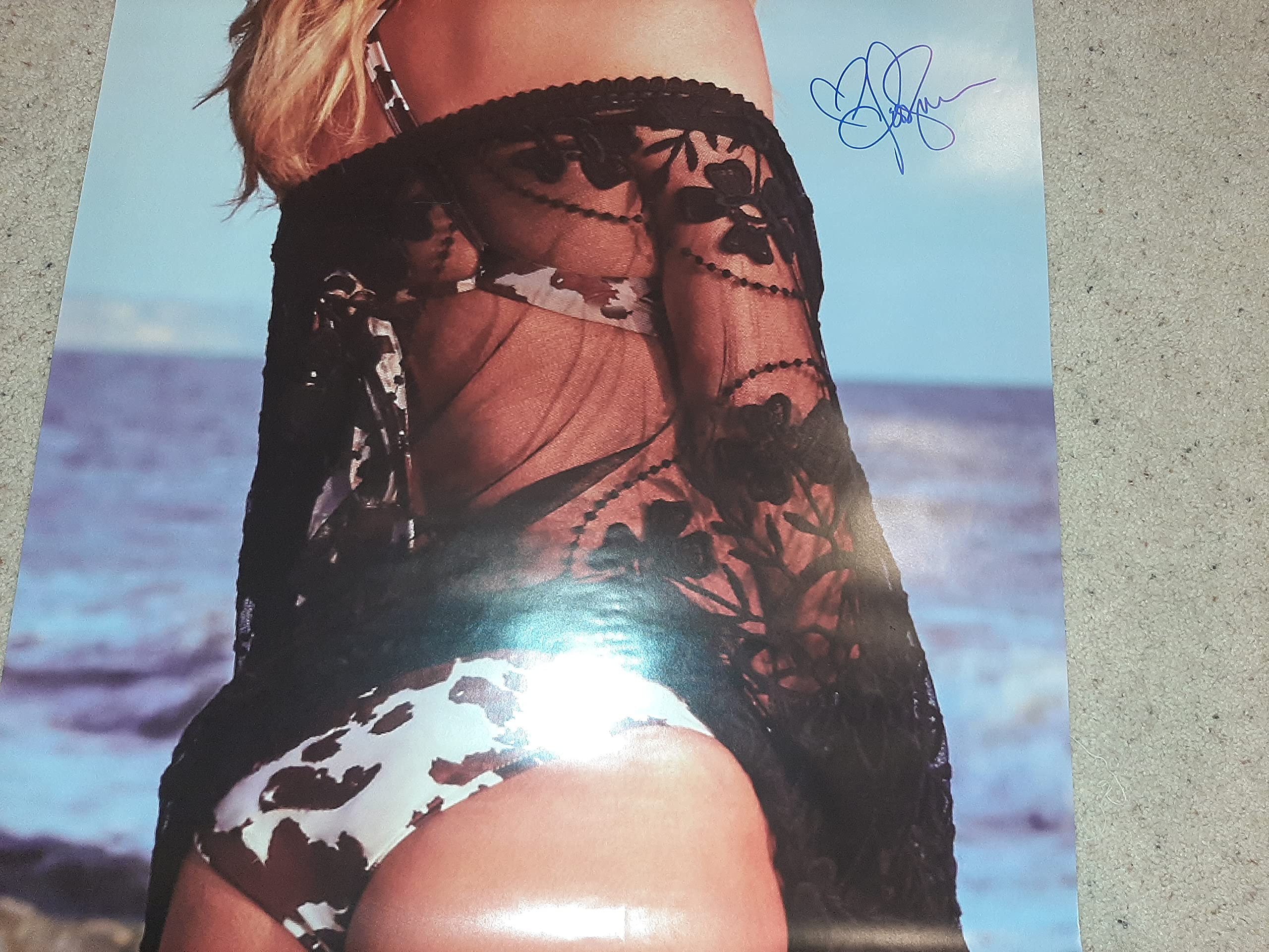 Jessica Simpson Signed 'Be Fierce' 24x36 Limited Edition Bikini Poster (250 Copies) - Perfect for Music Fans, Collectors & Home Decor