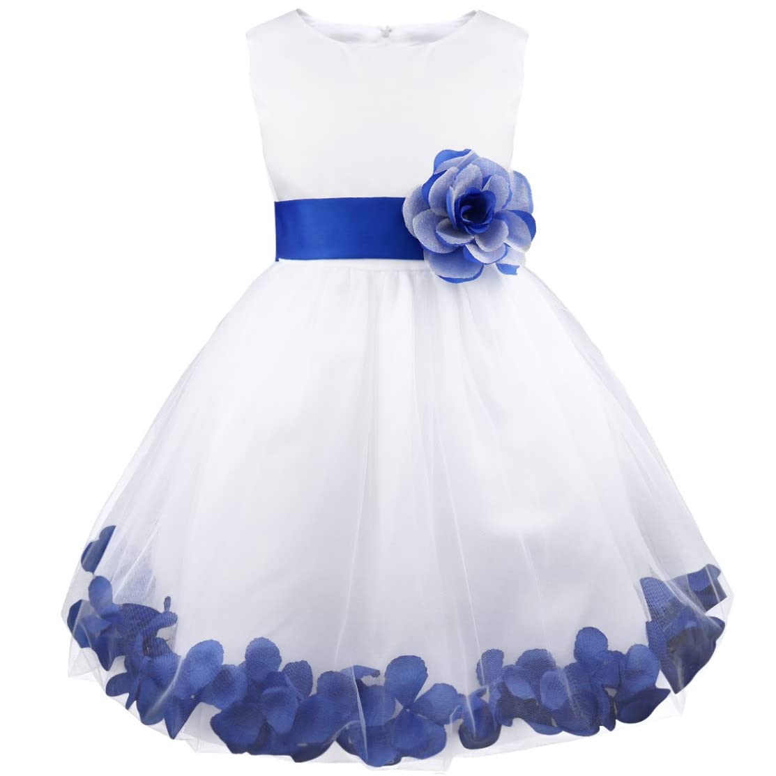 Flower Girl Dress for Weddings - Tulle Maxi Skirt Bridesmaid Gown for Kids & Girls | Perfect for Pageants, Formal Events & Special Occasions