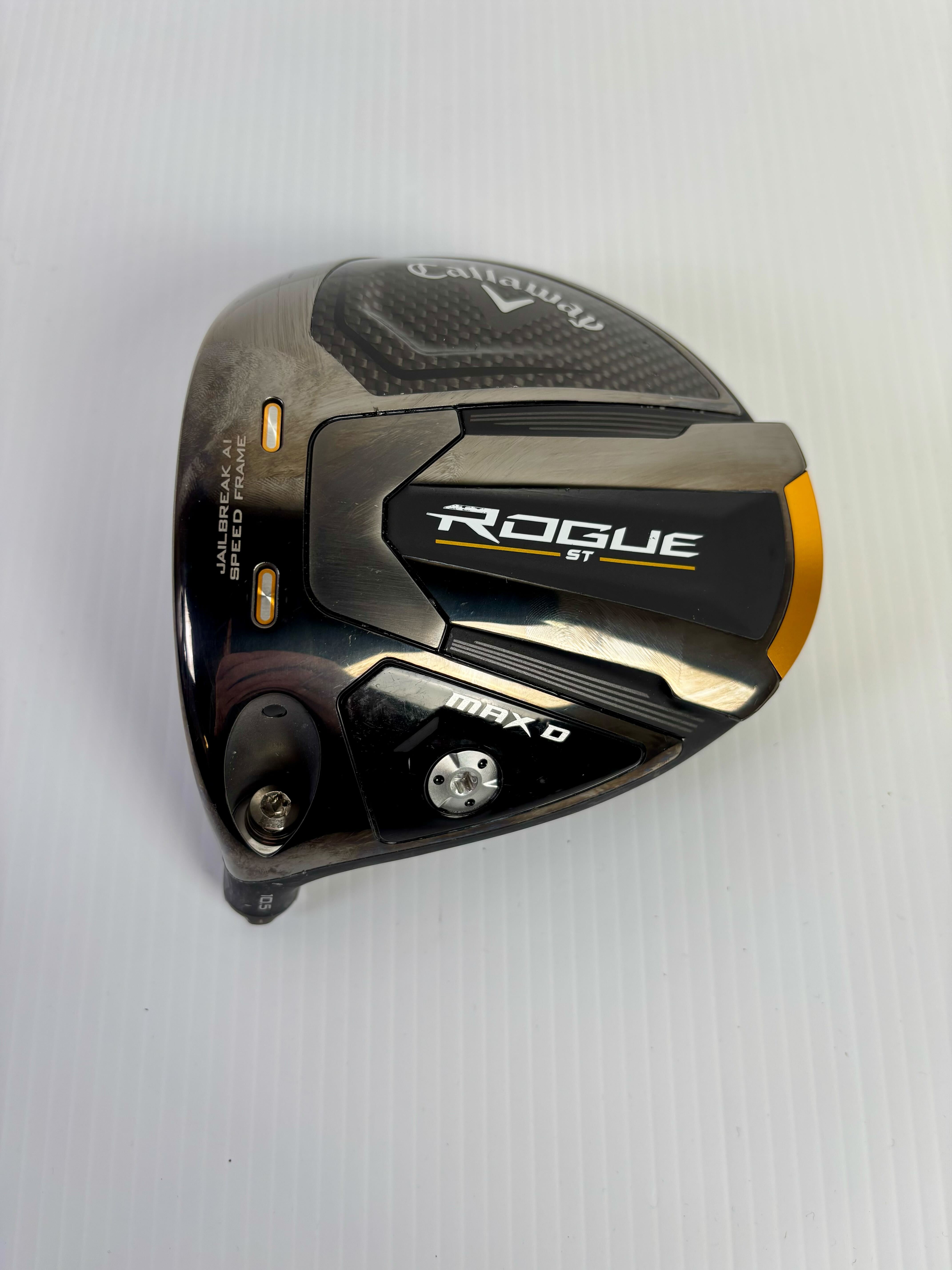 Used Callaway Rogue ST Max D Driver 10.5° Left Handed Golf Club - Perfect for High Handicap Players & Seniors Seeking Maximum Forgiveness