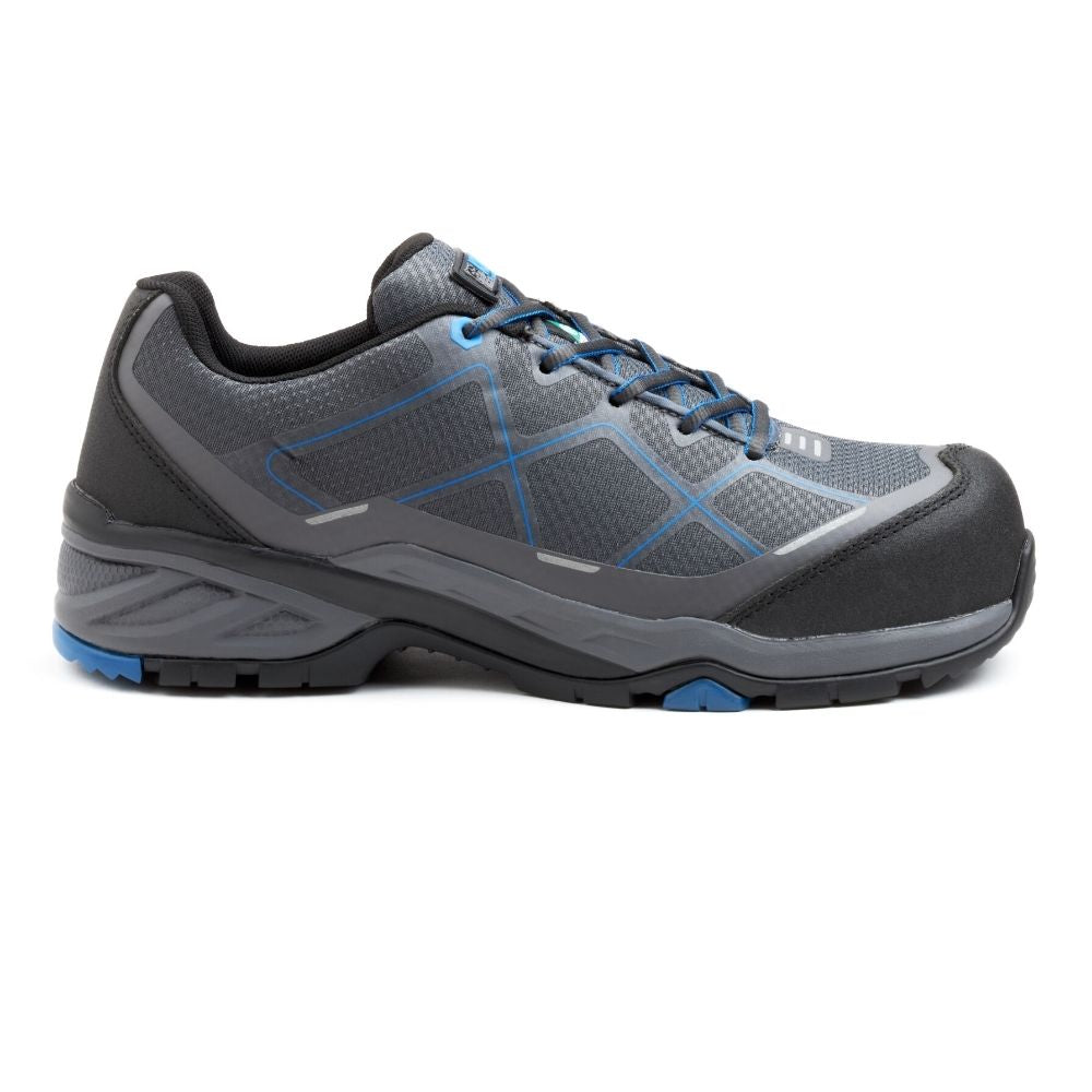 Kodiak Swift Trail Men's Composite Toe Athletic Work Shoes - Lightweight Safety Boots for Construction & Hiking (Grey/Blue, KD0A4TCUGYX) - Perfect for Outdoor Work & Adventure Activities
