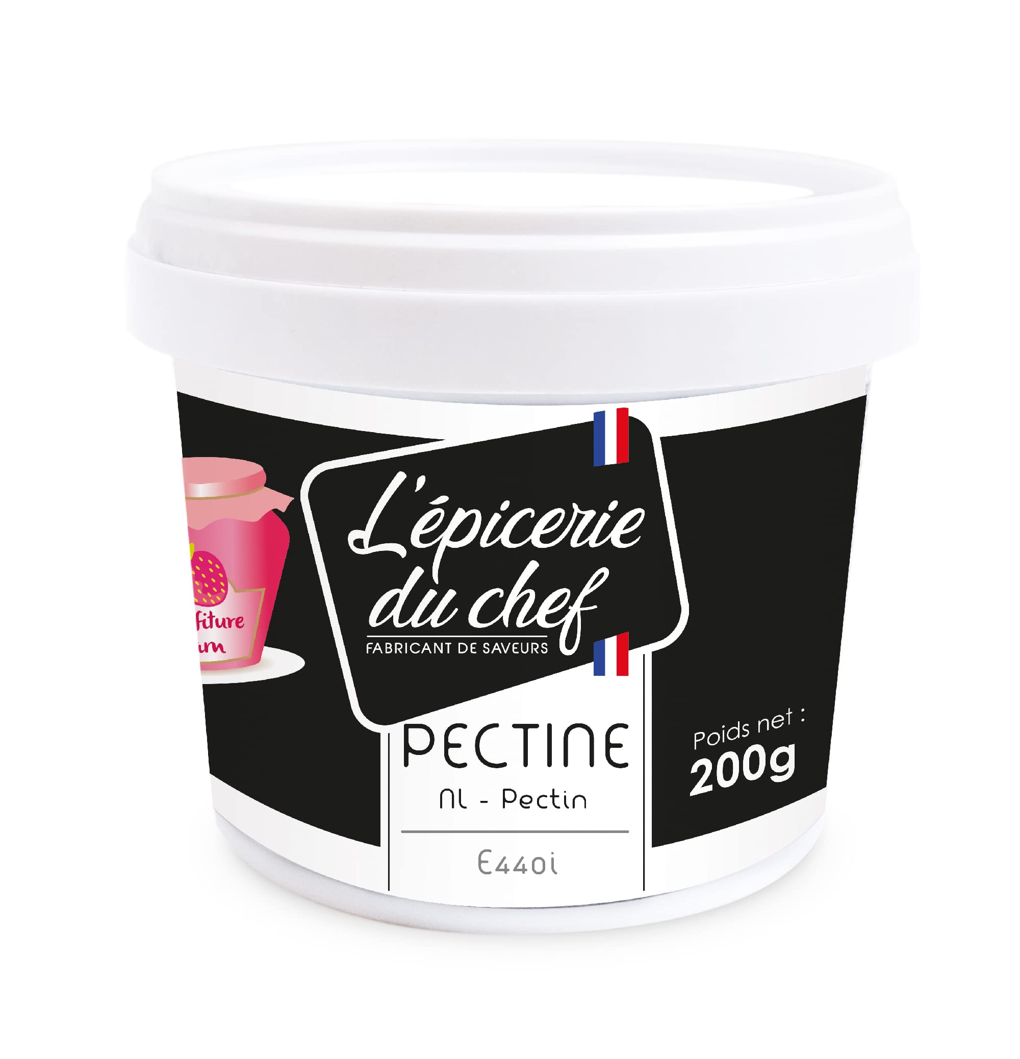 Premium Pectin Powder E440i - 200g | Natural Fruit Jelly & Jam Thickener | Perfect for Homemade Preserves, Baking & Desserts