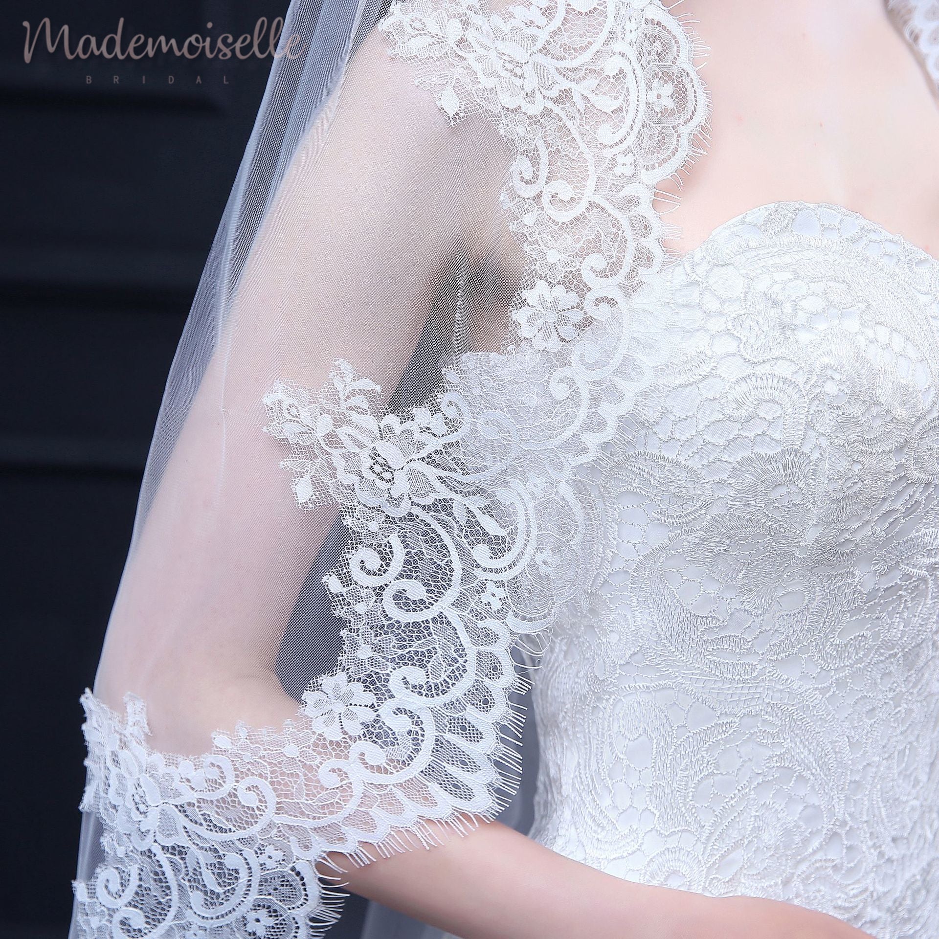 Dora Veil - Elegant Wedding Veil for Brides | Perfect for Weddings, Prom & Special Occasions