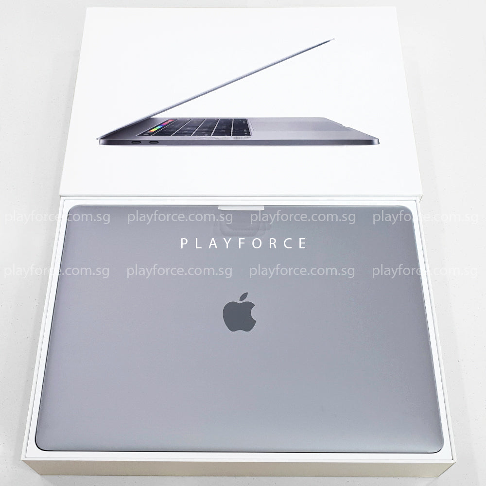 Apple MacBook Pro 15-inch (2017) - Intel Core i7, 16GB RAM, 256GB SSD, Touch Bar, Space Gray - Premium Laptop for Professionals, Students & Creatives - Perfect for Graphic Design, Video Editing & Business Productivity