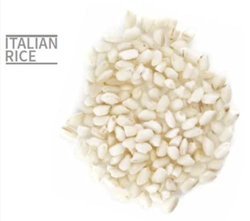 Premium Tita Italian Vialone Nano Rice - 2.2lb (1kg) Plump Grain Arborio-Style Rice with Delicate Texture & Aromatic Flavor - Perfect for Risotto, Paella & Italian Cuisine