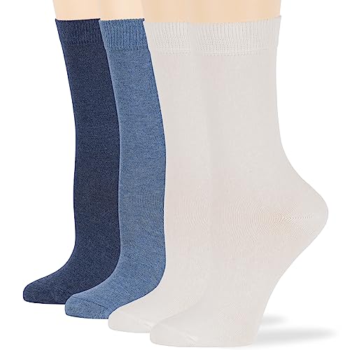 Light Navy, Denim Blue, White (A25)
