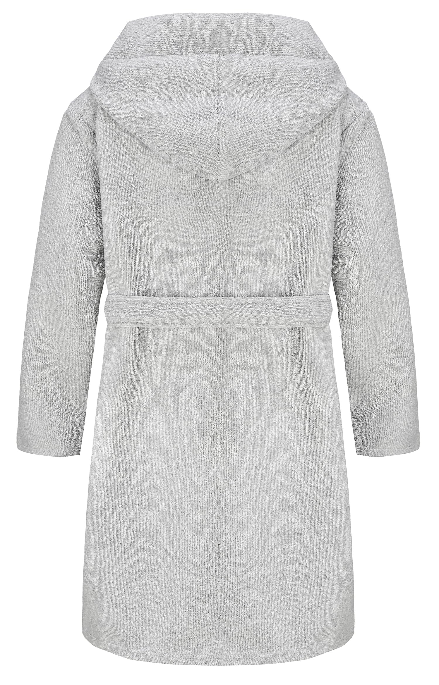 **Soft Kids Hooded Bathrobe - Terry Cloth Spa Robe for Boys & Girls - Microfiber Beach Towel - Cozy Sleepwear & After-Bath Wear for Home, Pool & Beach**