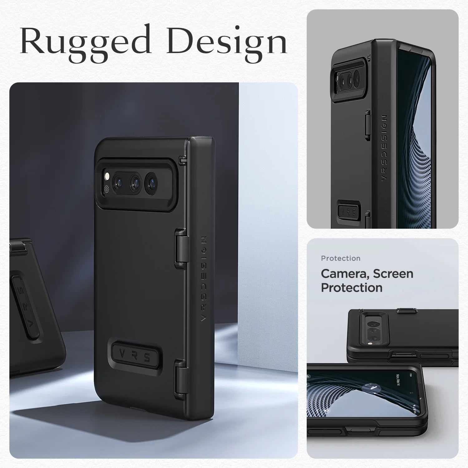 Google Pixel Fold Case Terra Guard Modern Series - Slim Protective Cover for Pixel Fold - Perfect for Work, Travel & Everyday Use