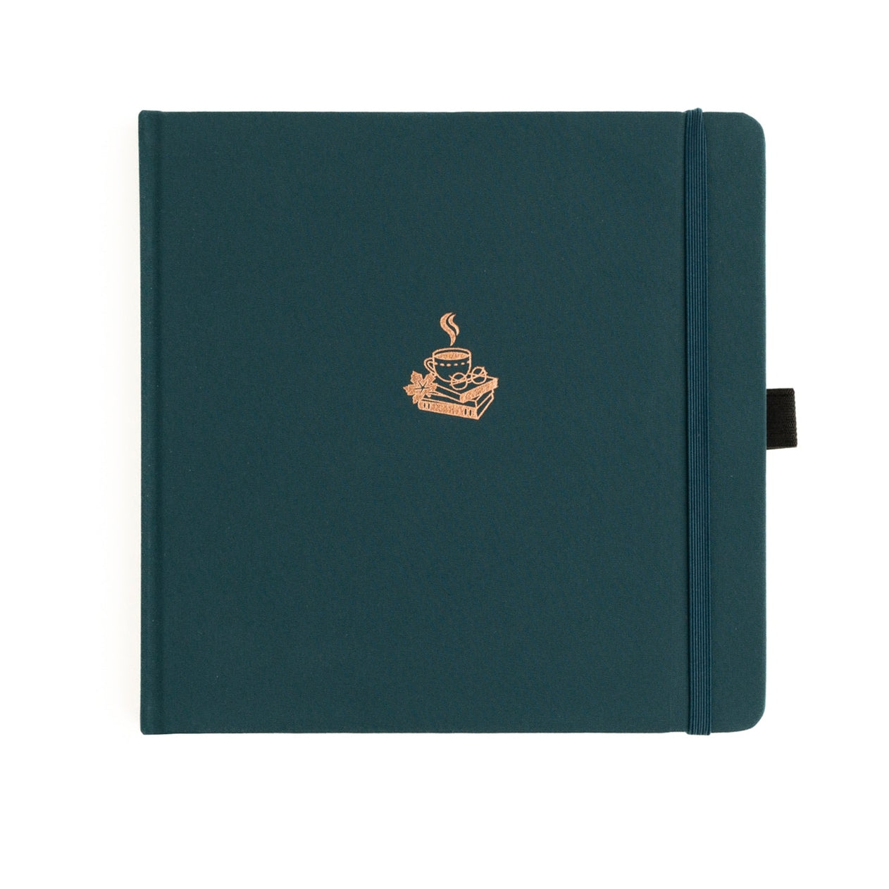 Archer and Olive 8x8 Dot Grid Notebook for Coffee Lovers & Book Journaling - Perfect for Bullet Journaling, Sketching, and Creative Writing