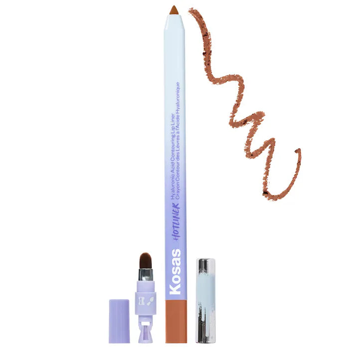 Kosas Hotliner™ Hyaluronic Acid Lip Liner - Long-Lasting, Hydrating Lip Pencil for Smooth Lines & Plump Lips | Perfect for Everyday Wear, Special Occasions & Makeup Looks