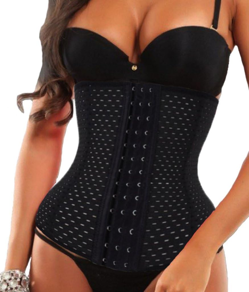 ZAIQUN Women's Waist Trainer Corset - Tummy Control Body Shaper for Weight Loss, Workout & Postpartum Recovery | Slimming Girdle Belt for Tummy Fat Burn & Hourglass Figure | Perfect for Gym, Yoga & Daily Wear