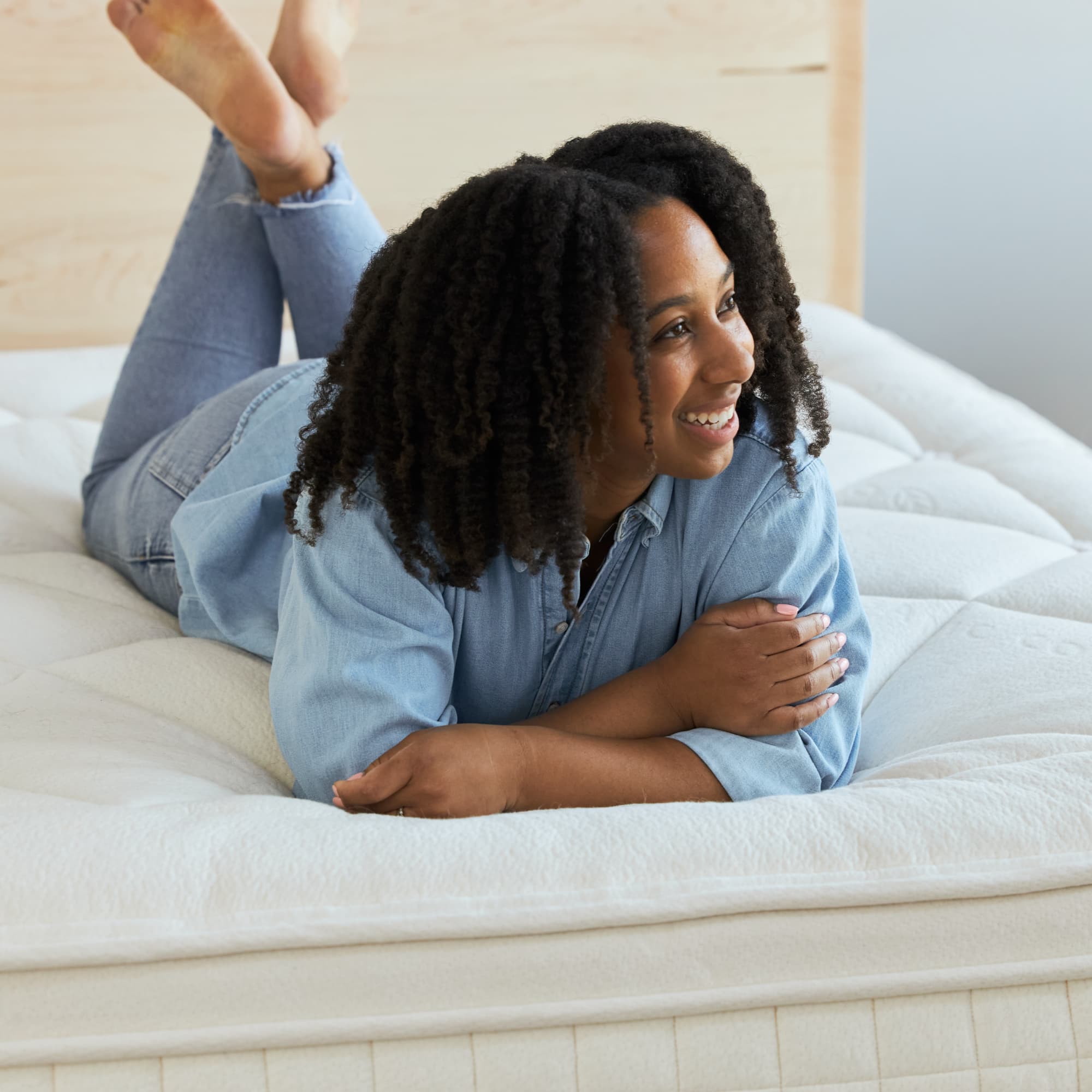Premium Organic Mattress - 100% Natural Latex & Cotton, Hypoallergenic, Eco-Friendly (2024 Model) for Better Sleep & Back Pain Relief - Perfect for Master Bedroom, Guest Room & Eco-Conscious Homes