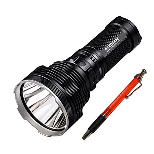 Acebeam K70 1300m Long Range Flashlight 2600 Lumens with Free P12 1000 Lumen EDC Flashlight - Perfect for Outdoor Adventures, Hunting, and Emergency Preparedness