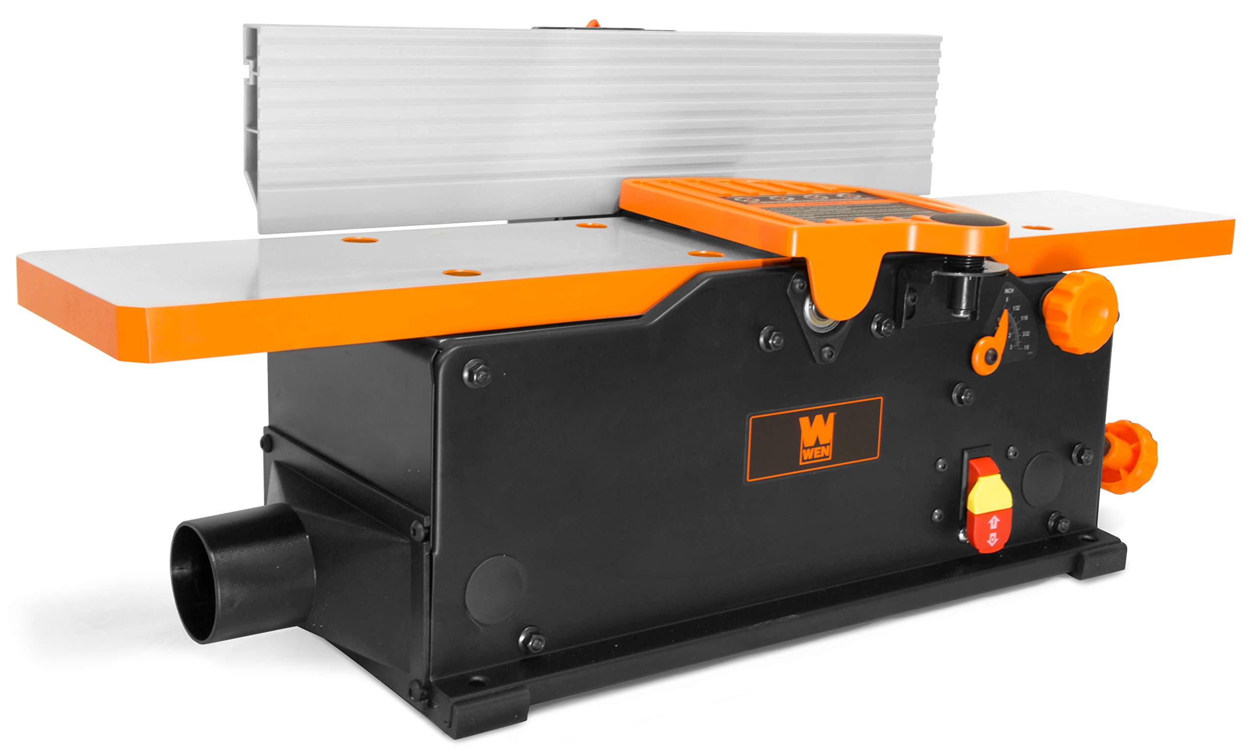 WEN JT3062 10-Amp 6-Inch 2-Blade Benchtop Jointer & JN8504 8.5-Amp Plate Biscuit Joiner with Case and Biscuits – Perfect for Woodworking, DIY Projects, and Professional Carpentry