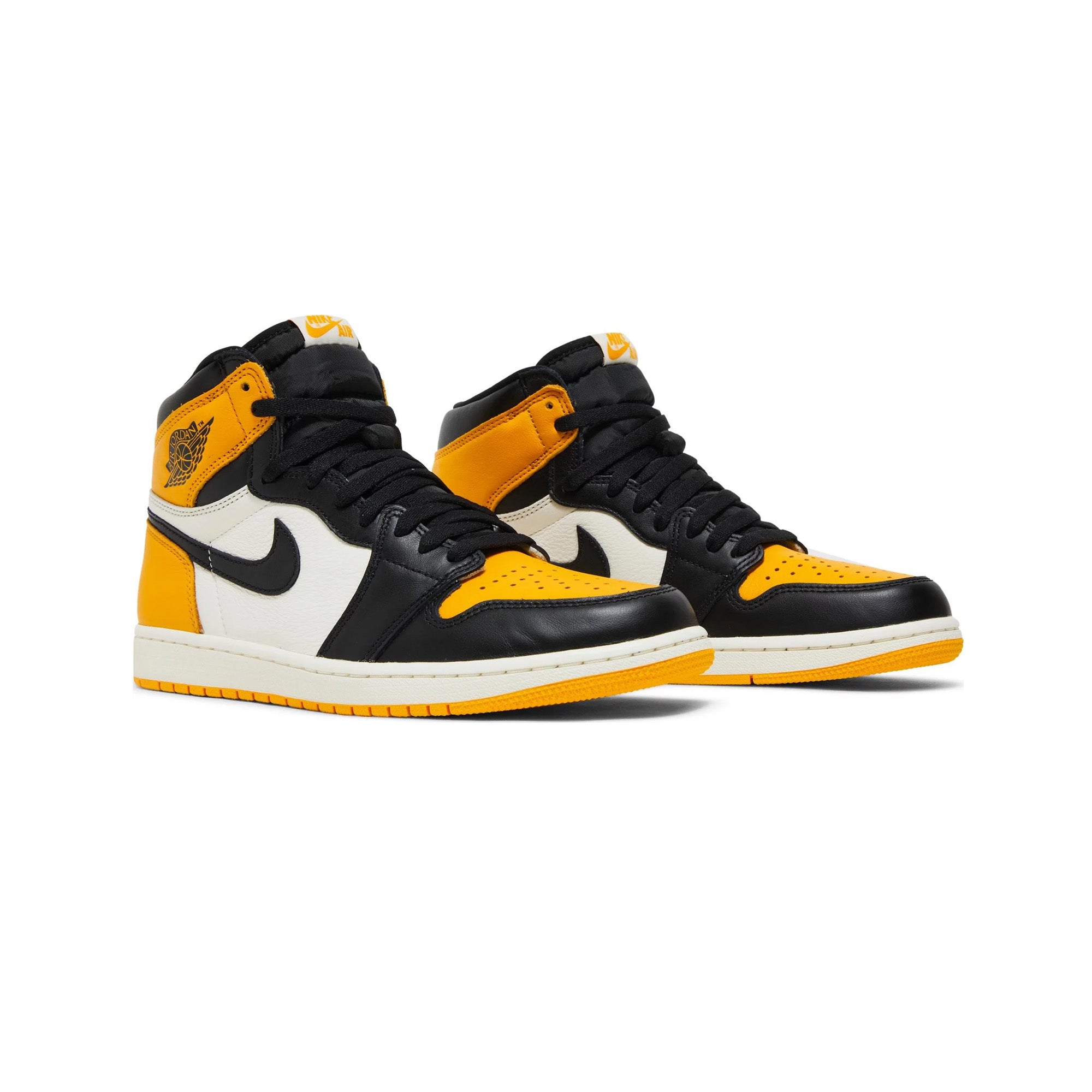 Air Jordan 1 Retro High OG 'Taxi' Sneakers (2022 Release) - Men's Basketball Shoes for Streetwear & Casual Style