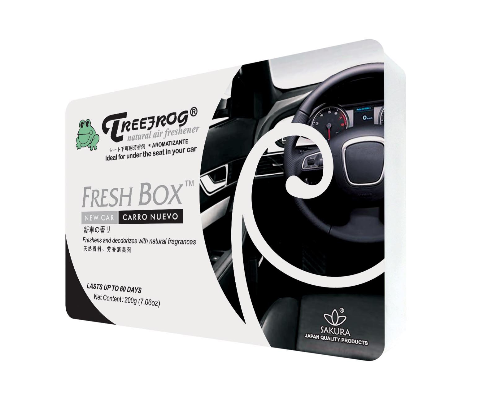 Treefrog Xtreme Fresh Car Air Freshener 5-Pack - Long Lasting New Car Scent, Large Size for Vehicles & Home Use | Perfect for Cars, Trucks, Offices & Small Spaces