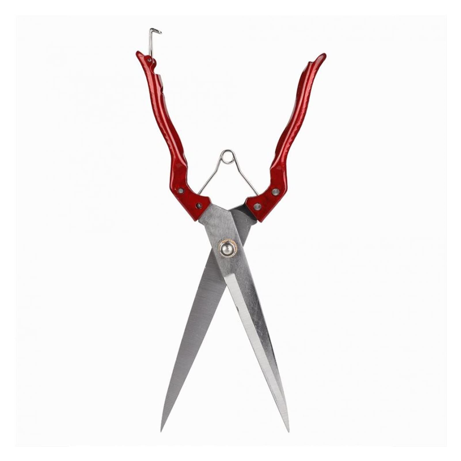 340mm Spring Scissors for Professional Animal Grooming & Garden Trimming - Heavy Duty Hair Cutting Shears for Pets, Sheep, and Plants - Perfect for Groomers, Farmers & Gardeners