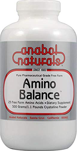 Premium Amino Acid Supplement 500g - Complete 23 Free-Form Blend with BCAAs, L-Glutamine & L-Arginine - Supports Muscle Performance & Recovery - Ideal for Athletes, Bodybuilders & Fitness Enthusiasts