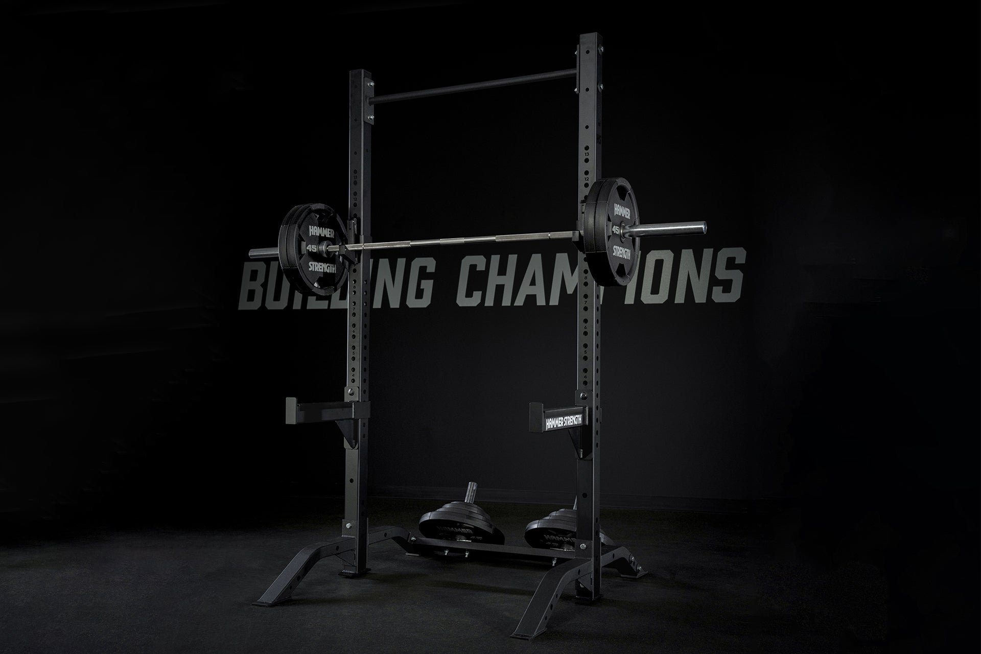 Hammer Strength HD Athletic NX Squat Stand - Heavy Duty Power Rack for Weightlifting & Strength Training - Perfect for Home Gym & CrossFit Workouts
