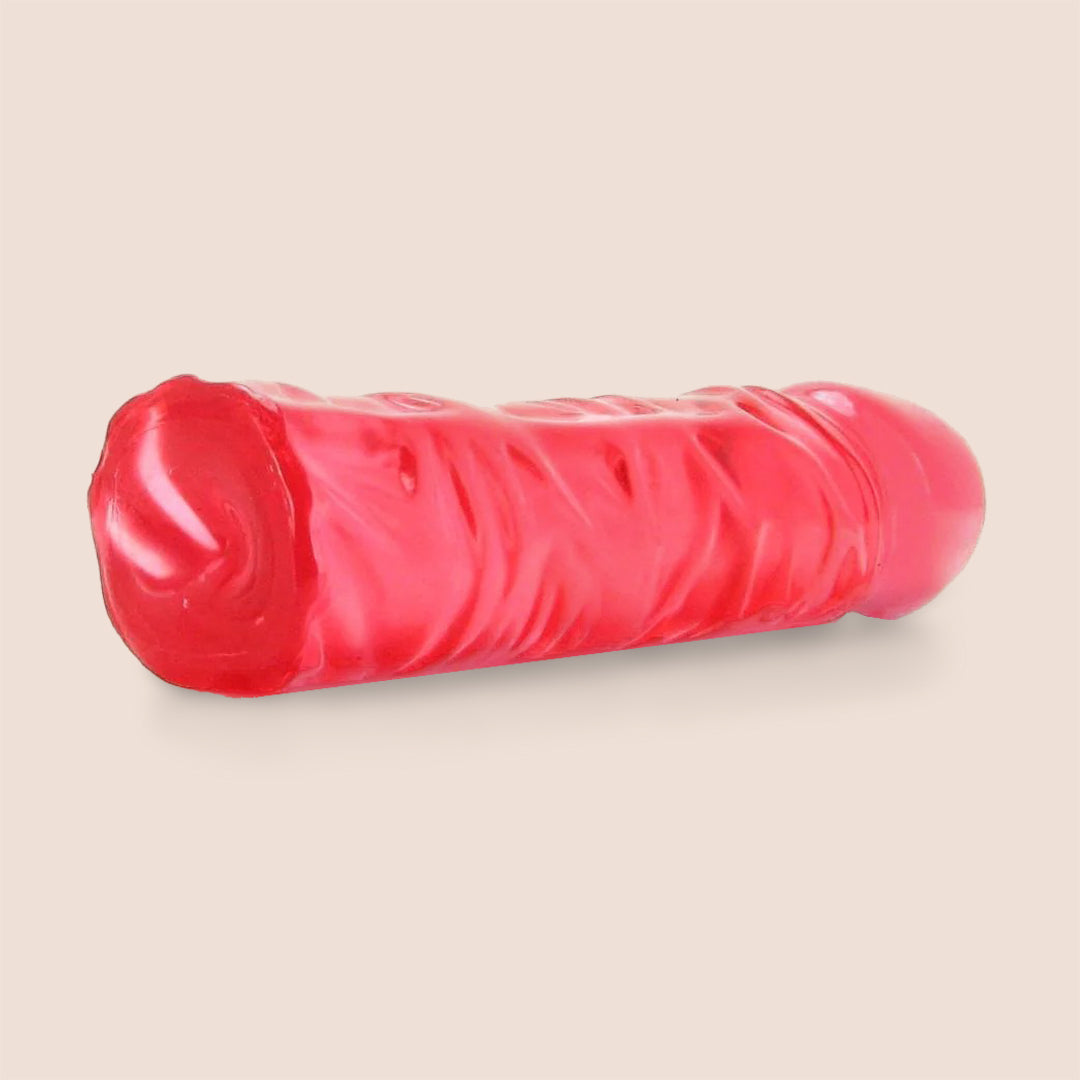 Realistic Crystal Jellies Classic Dildo - 10 Inch Lifelike Silicone Adult Toy for Couples & Solo Play | Perfect for Spicing Up Bedroom, Bachelorette Parties & Sensual Exploration